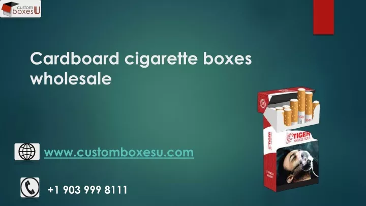 cardboard cigarette boxes wholesale