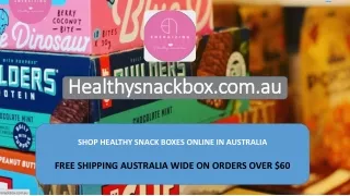 Shop Healthy Snack Boxes Online in Australia