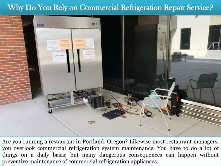 why do you rely on commercial refrigeration repair service