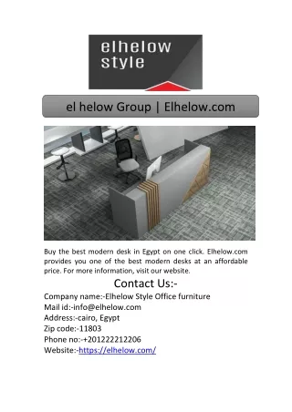 el helow group elhelow com