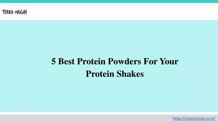 5 best protein powders for your protein shakes