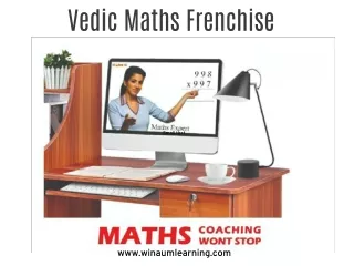 Vedic Maths Frenchise