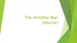 The Invisible Man (Horror)