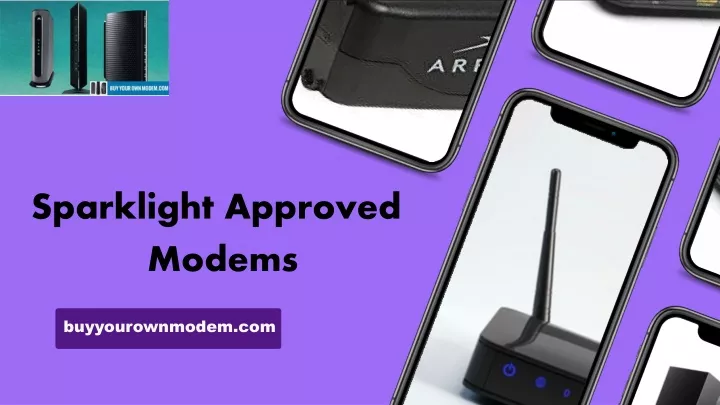 sparklight approved modems