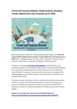 travel and tourism market global industry