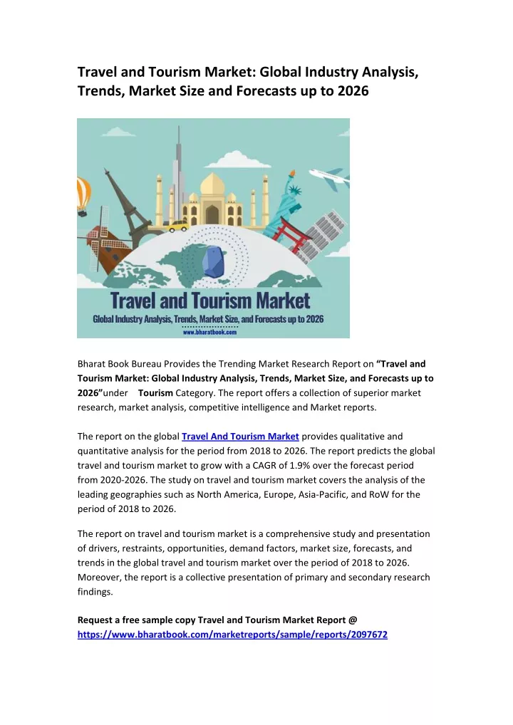 travel and tourism market global industry