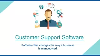 Customer Support Software: Maximize conversion rate by offering client satisfying services.