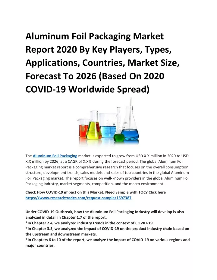 aluminum foil packaging market report 2020