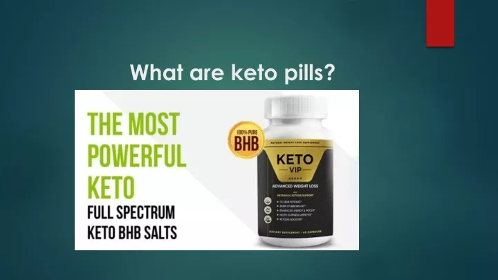 what are keto pills