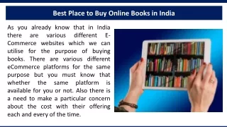 Best Place to Buy Online Books in India