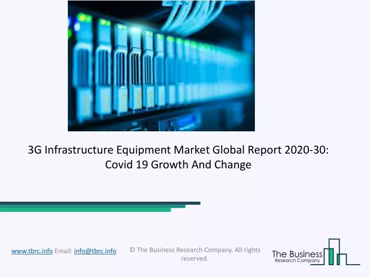 3g infrastructure equipment market global report