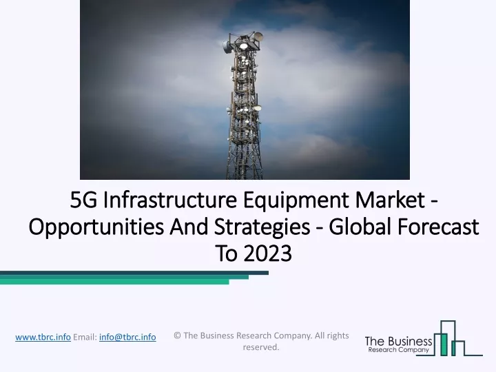 5g infrastructure equipment market opportunities and strategies global forecast to 2023
