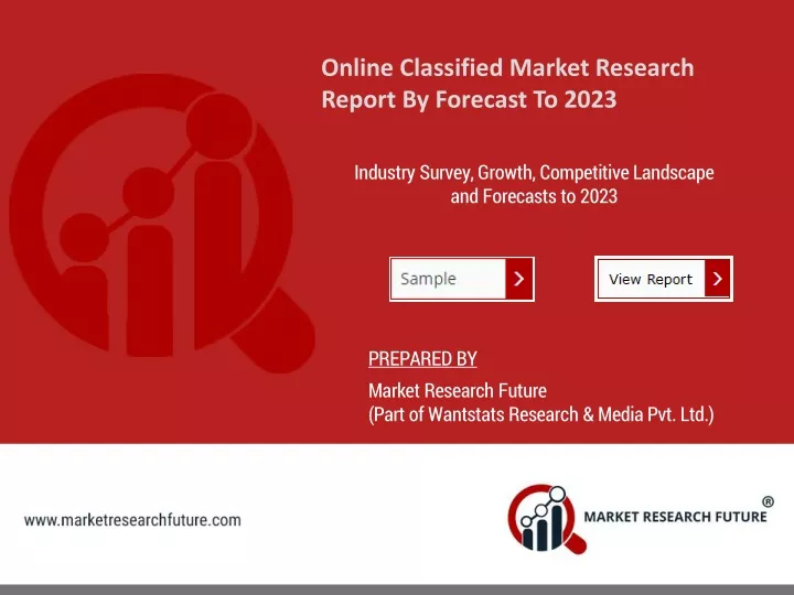 online classified market research report