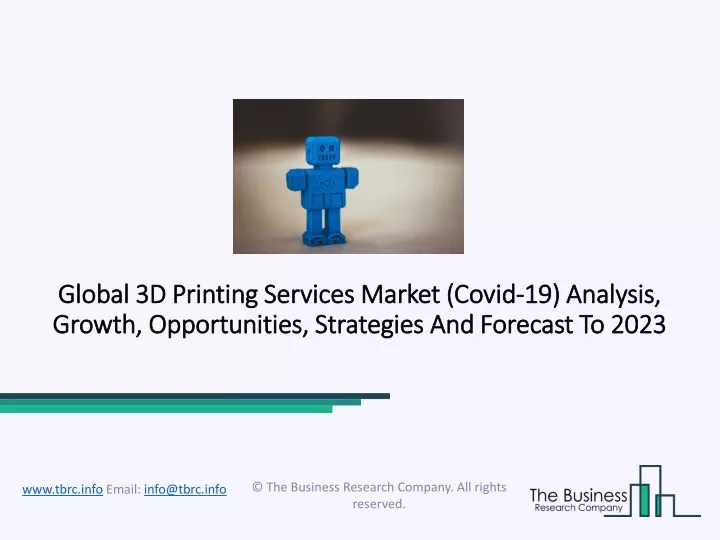 global 3d printing services market global