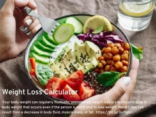 Healthy Calculators