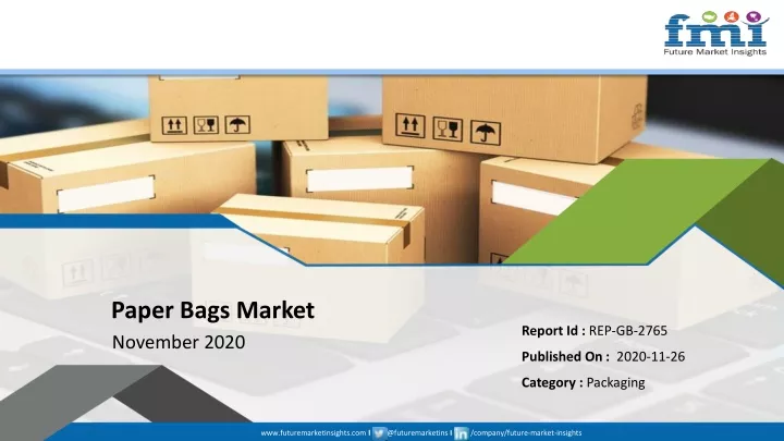 paper bags market november 2020