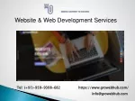 Website & Web Development Company - slide 1