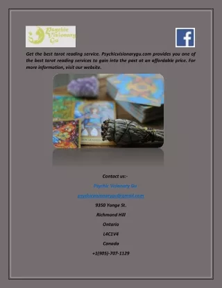 get the best tarot reading service