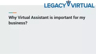 Why Virtual Assistant is important for my business?