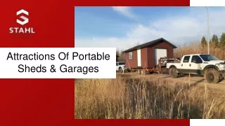 attractions of portable sheds garages