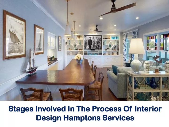 stages involved in the process of interior design