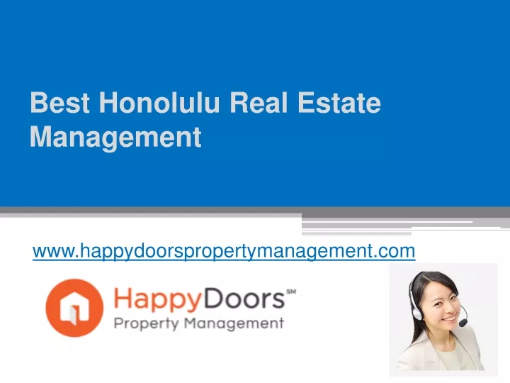 best honolulu real estate management