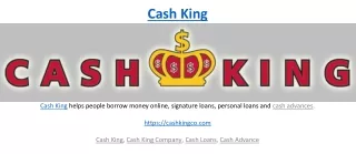 cash king