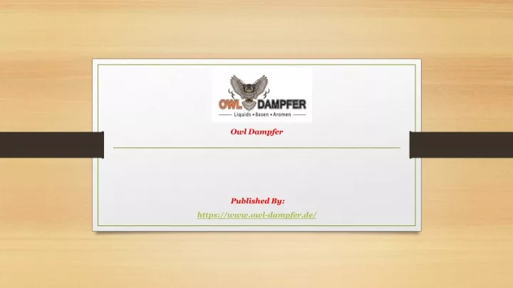 owl dampfer published by https www owl dampfer de