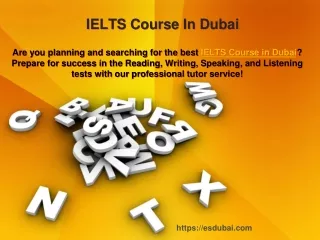 IELTS Course In Dubai