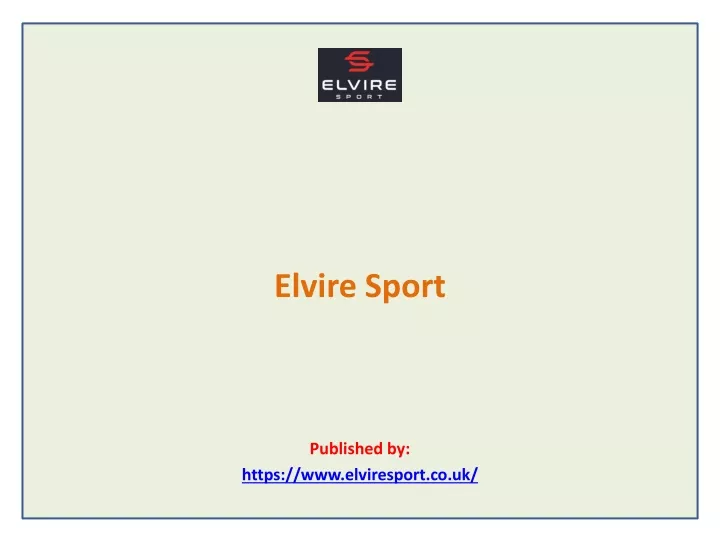 elvire sport published by https www elviresport co uk