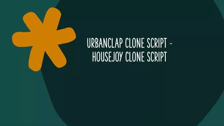 urbanclap clone script housejoy clone script