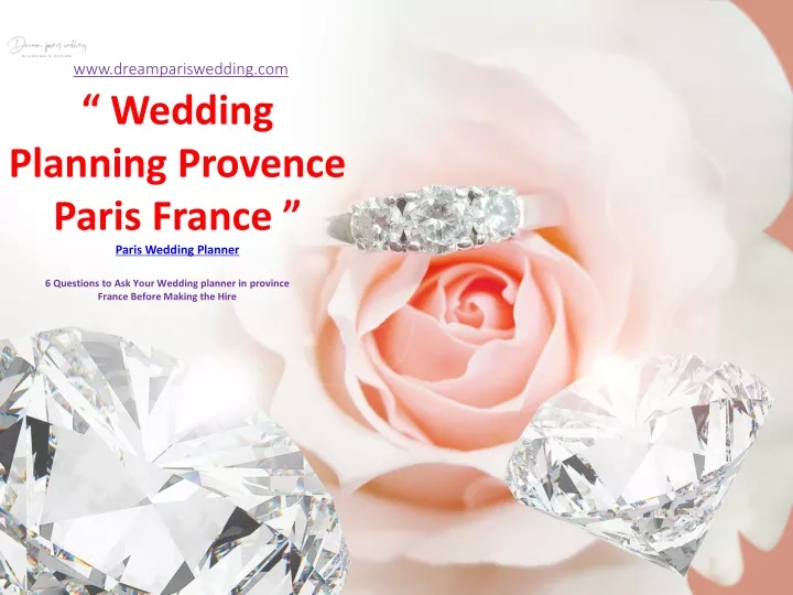 wedding planning provence paris france paris wedding planner