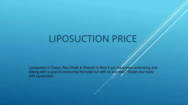 liposuction price