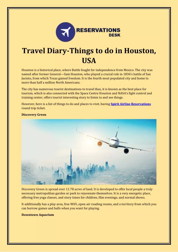 travel diary things to do in houston usa