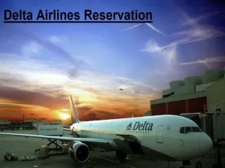 Delta Airlines - Delta Airline Reservation