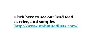 click here to see our lead feed service