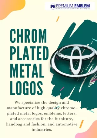 Premium Emblem | Custom Metal Name Plates