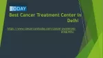 Best cancer treatment in the world