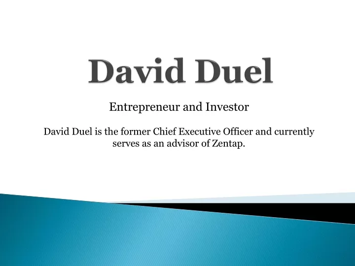 david duel