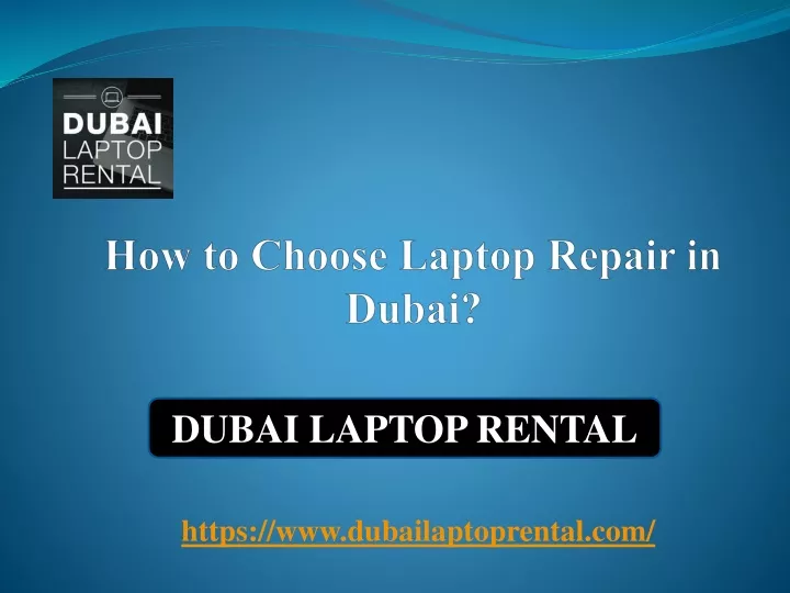 how to choose laptop repair in dubai