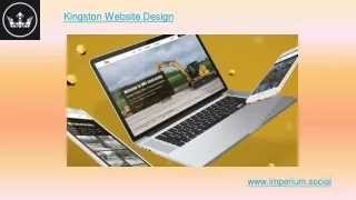 kingston website design