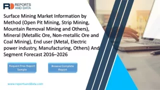 Surface Mining Market