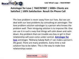 Astrologer for Love | 7665787887 | 5000  Clients are Satisfied | 100% Satisfaction  Result On Phone Call