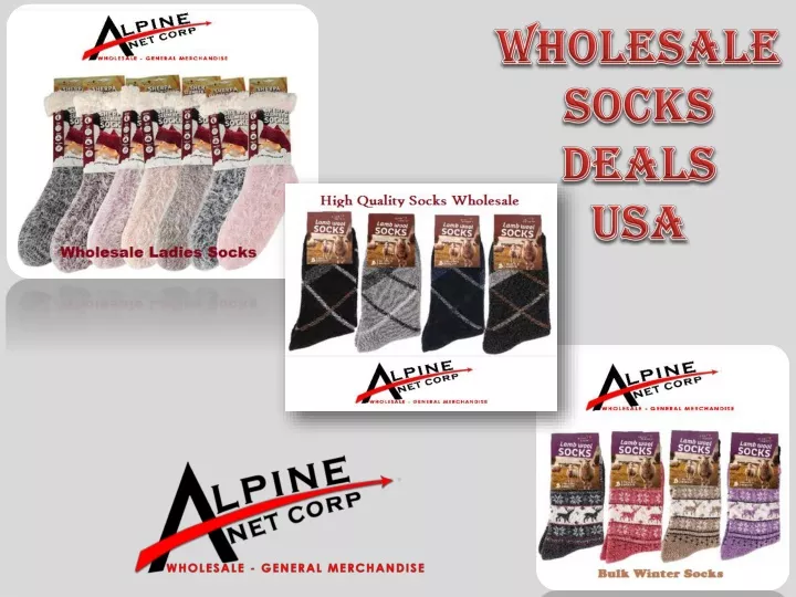 wholesale socks deals usa