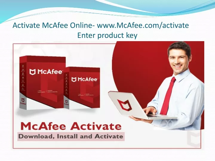 activate mcafee online www mcafee com activate enter product key