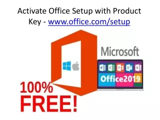 Activate Office Setup - www.office.com/setup