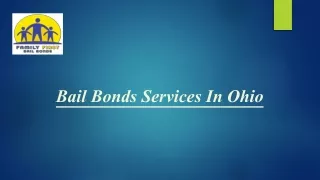 Bail Bonds Services In Ohio