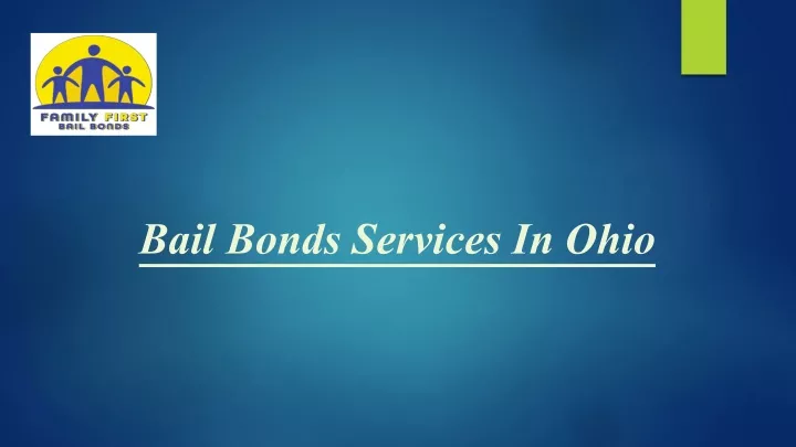 bail bonds services in ohio