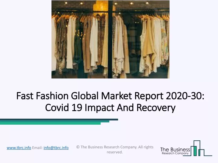 fast fashion global market report 2020 fast