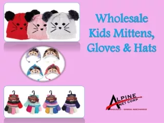 Kids Mittens Wholesale | Bulk Gloves And Hats